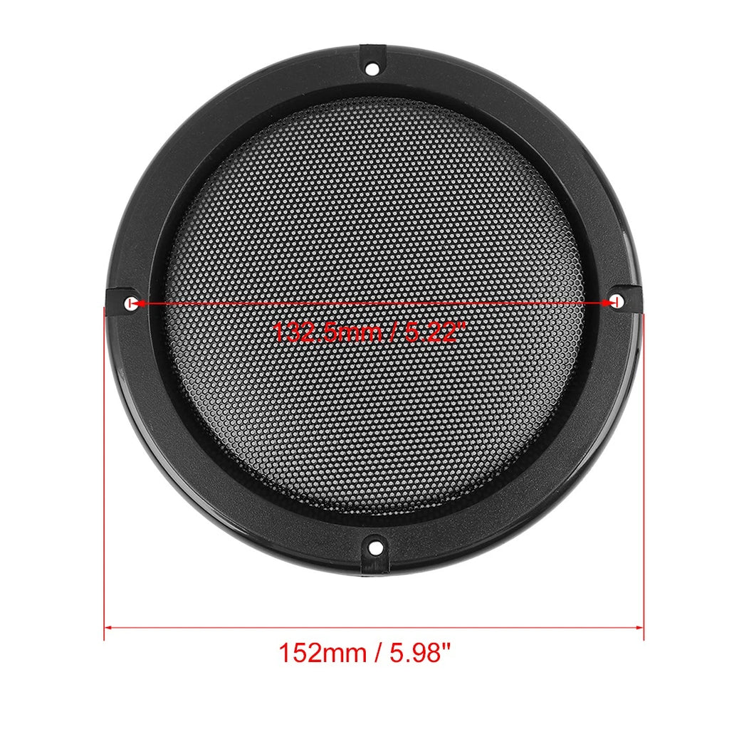 2X Steel Mesh Speaker Covers for Car (Universal Fit)