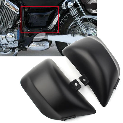 Fairing Side Battery Cover for Yamaha Virago 400 500 535 (1981–1999) Black