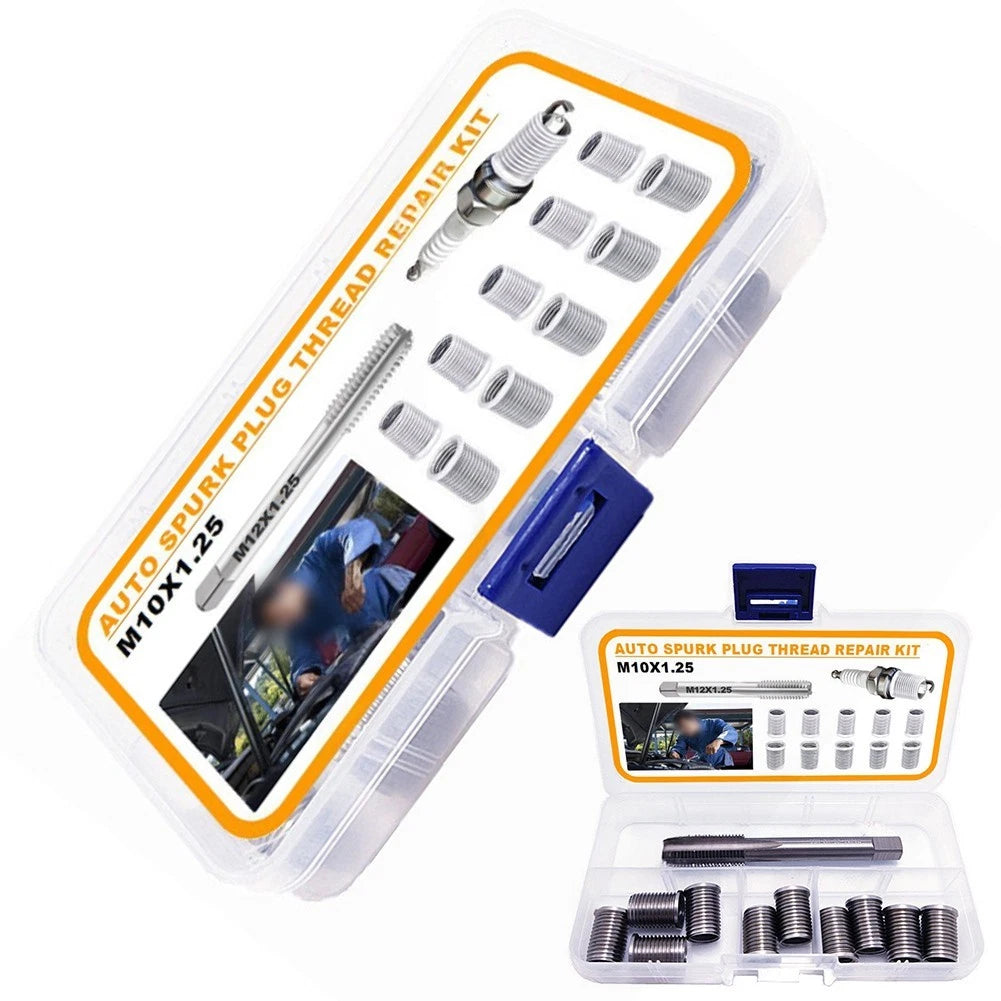 11pcs Thread Hole Repair Kit M10X1.25 for Engine and Generator