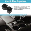 Center Console Cup Holder Organizer for Lexus GX550 (2024–2026) ABS Black