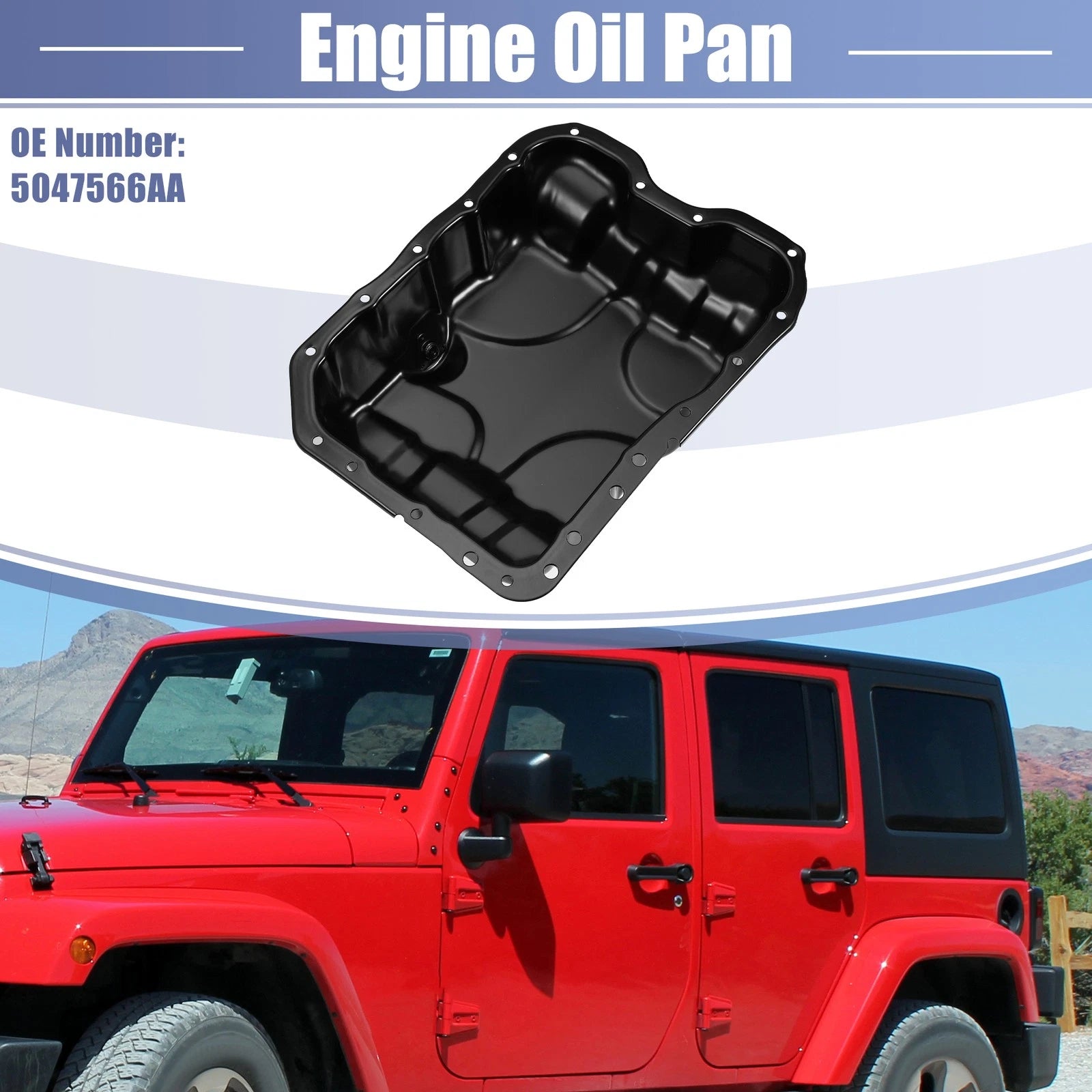 Engine Oil Pan Replacement for Dodge Dart 2012–2014 for Jeep Cherokee 2014