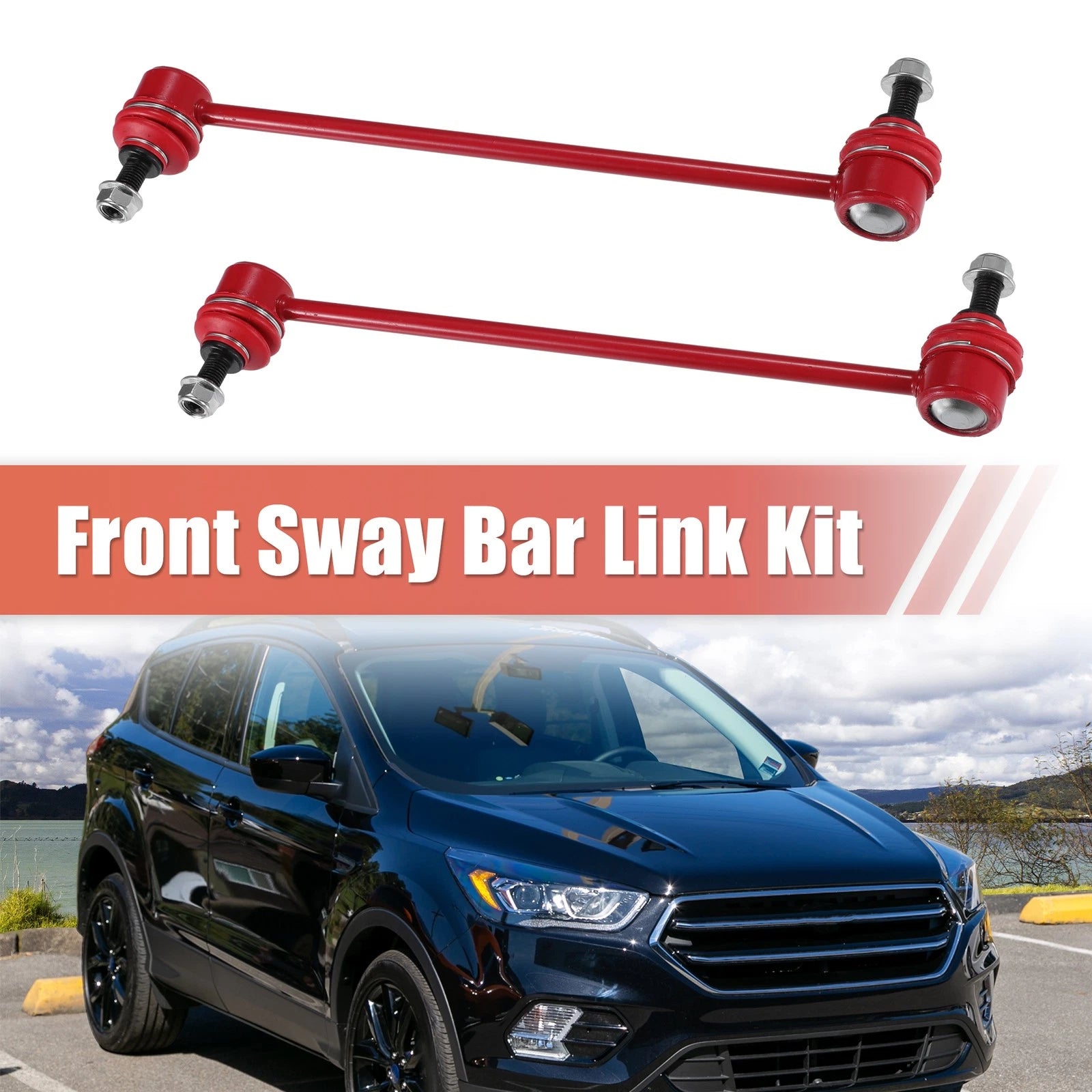 Front Sway Bar Links Stabilizer End Link Pair for Ford Escape (2005–2012)