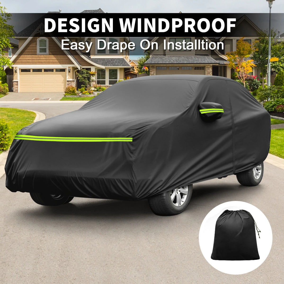 Waterproof Car Cover with Zipper for BMW X3 F25 G01 (2010–2024)