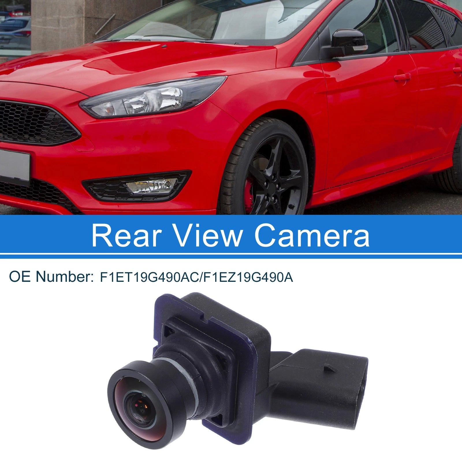 Rear View Camera for Ford Focus ST/Sedan (2012–2018) 120-180 Degree