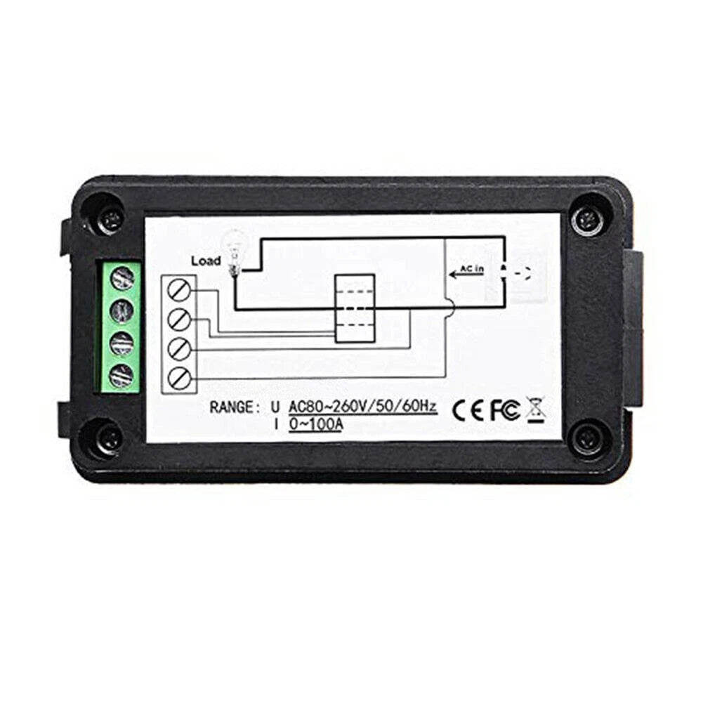 AC Digital Meter 100A for Various Applications