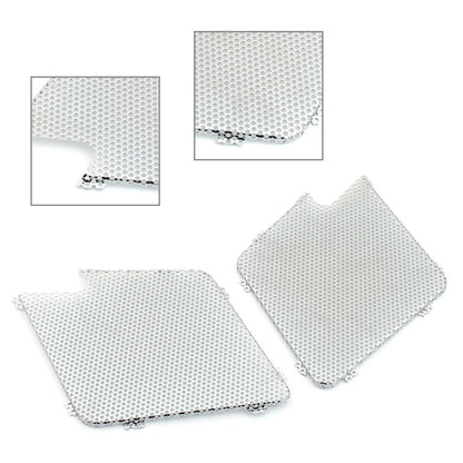 1 Pair Chrome Front Speaker Cover Mesh for Honda GL1500 (1988–2000)
