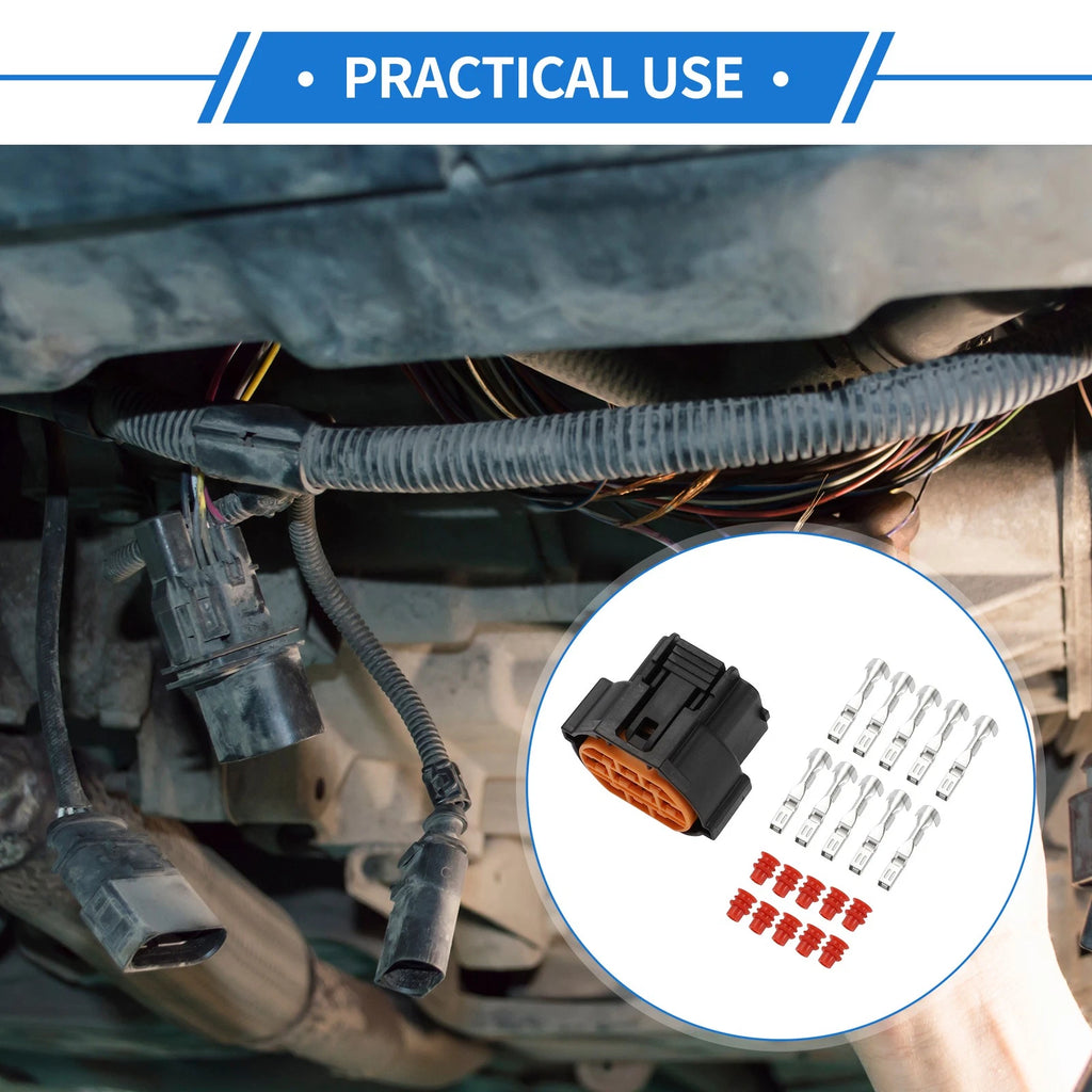 Headlight Connector Plug Front 10 Pin for Hyundai Elantra Kia (2011–2020)