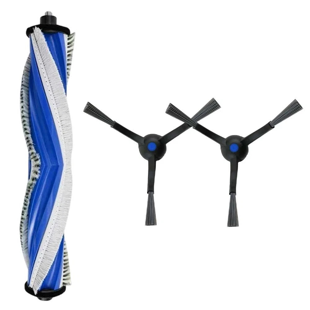 Roller Brush and Side Brushes for ECOVACS X5, OMNI, X5 PRO (Compatible)