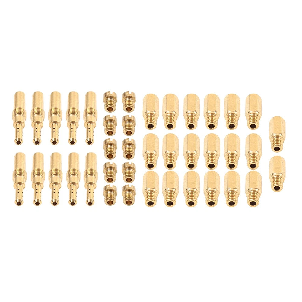 40Pcs Carburetor Jet Kit for PWM CV CVK PWK PE