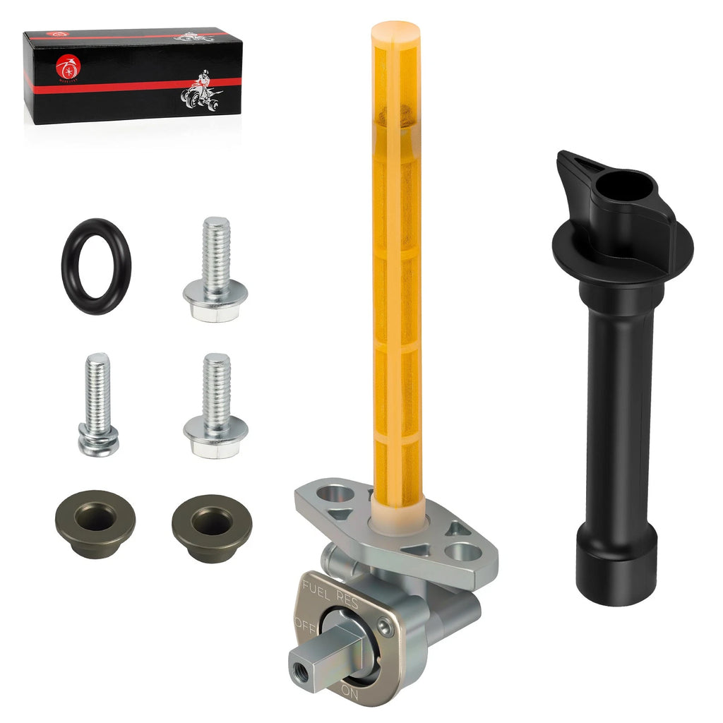 Fuel Valve Petcock Assembly w/ Lever for Honda TRX700XX (2008–2009) 16950-HP6-A01
