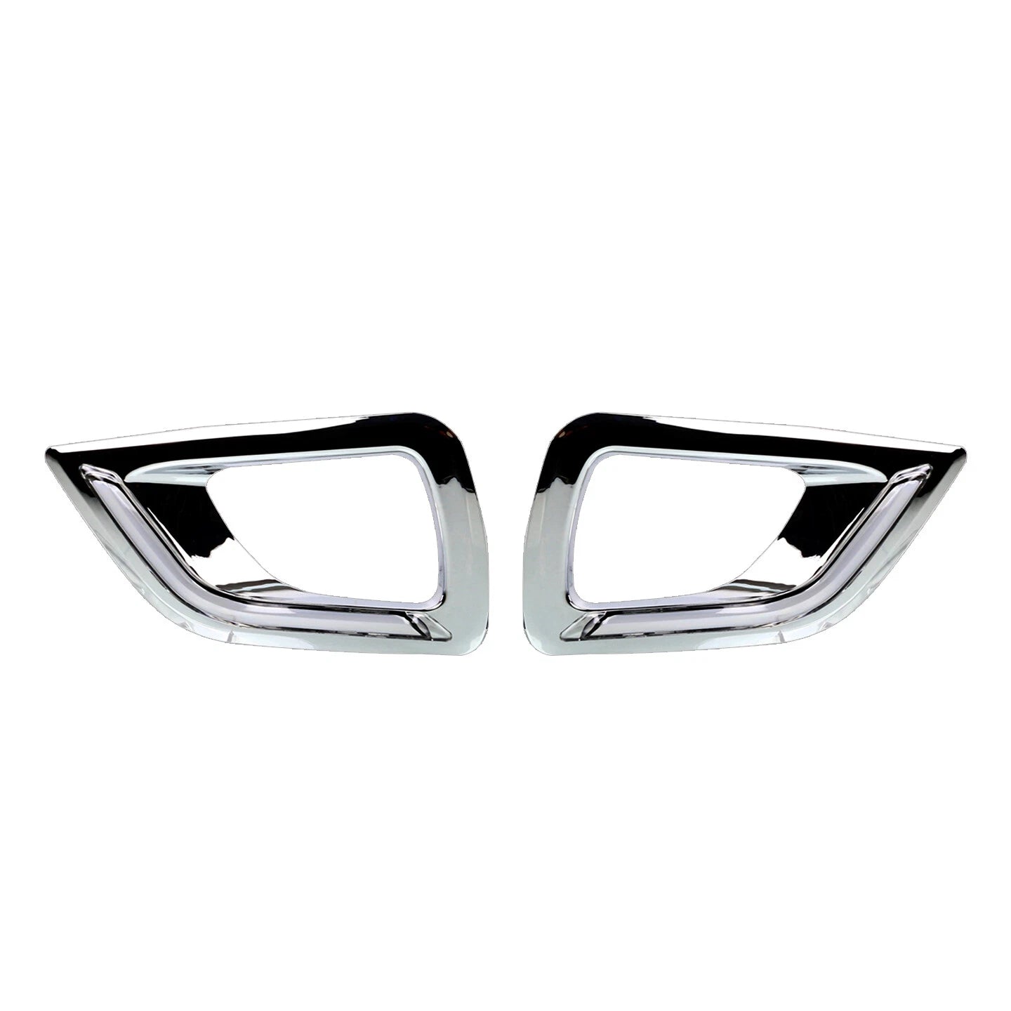 Set of 2 White LED DRL Daytime Running Light Lamps for Nissan Navara NP300 D23 (2015–2019)