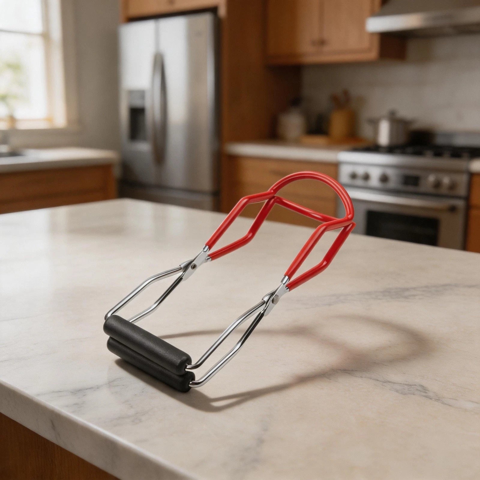 Canning Tool for Effortless Jar Gripping and Lifting