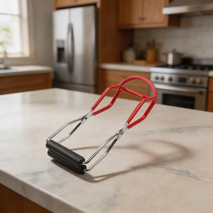 Canning Tool for Effortless Jar Gripping and Lifting