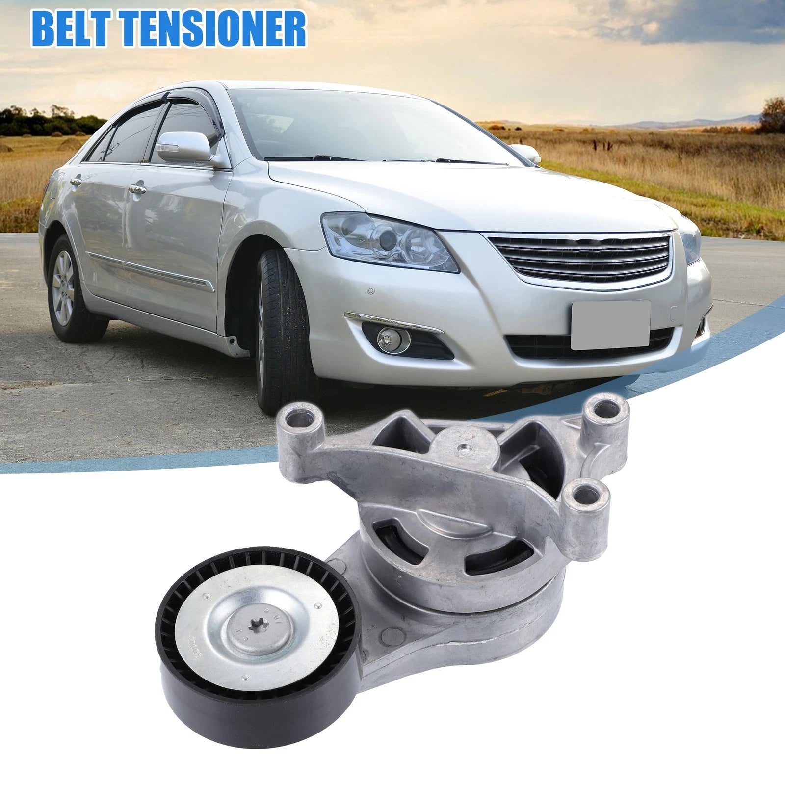Engine Belt Tensioner Pulley Assembly for Audi A3 (2006–2008)