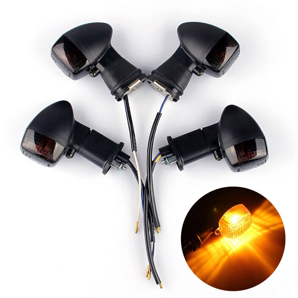 Turn Signal Set for Kawasaki ZX-6R, 9R, 12R, EX 500R, GPZ, ZR-X, ZX-R (All Years)