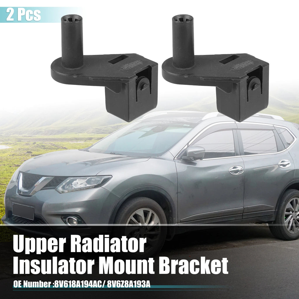 2X Upper Radiator Support Bracket for Ford Escape (No. 8V618A194AC)