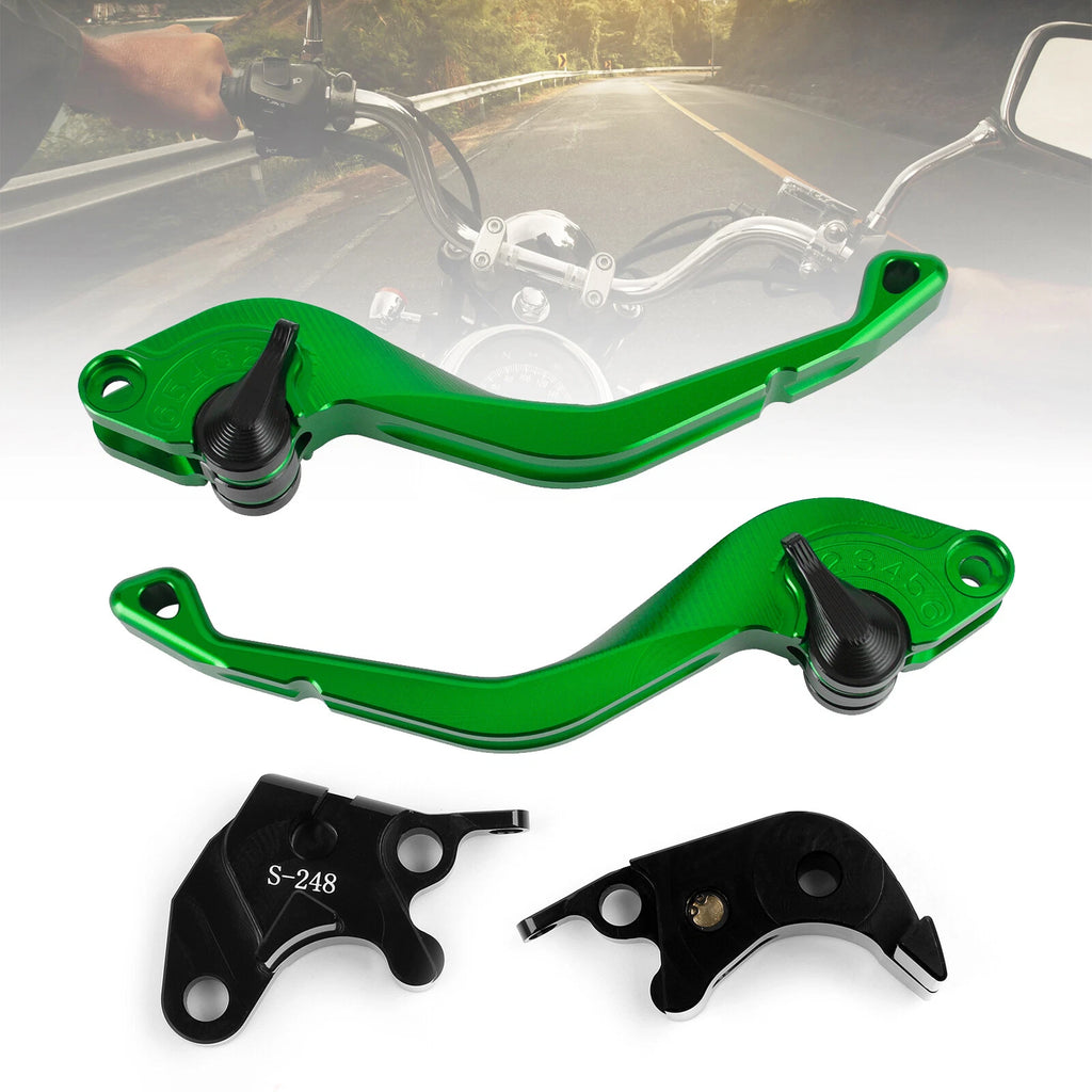 CNC Short Clutch Brake Lever for Suzuki GSXR600 GSXR750 (2004–2005) T9