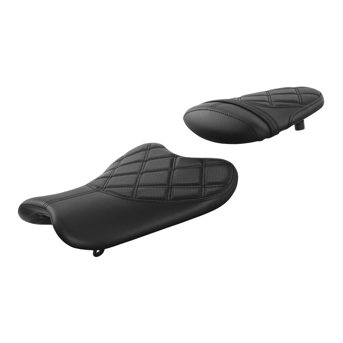 Black Rider & Passenger Seats for Suzuki GSXR1000 (2005–2006)