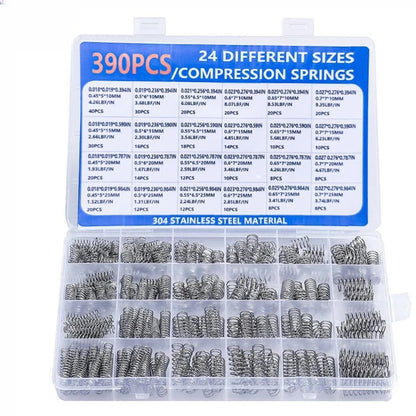 Set of 4 Compression Springs for Automotive Applications (390420 Pieces)