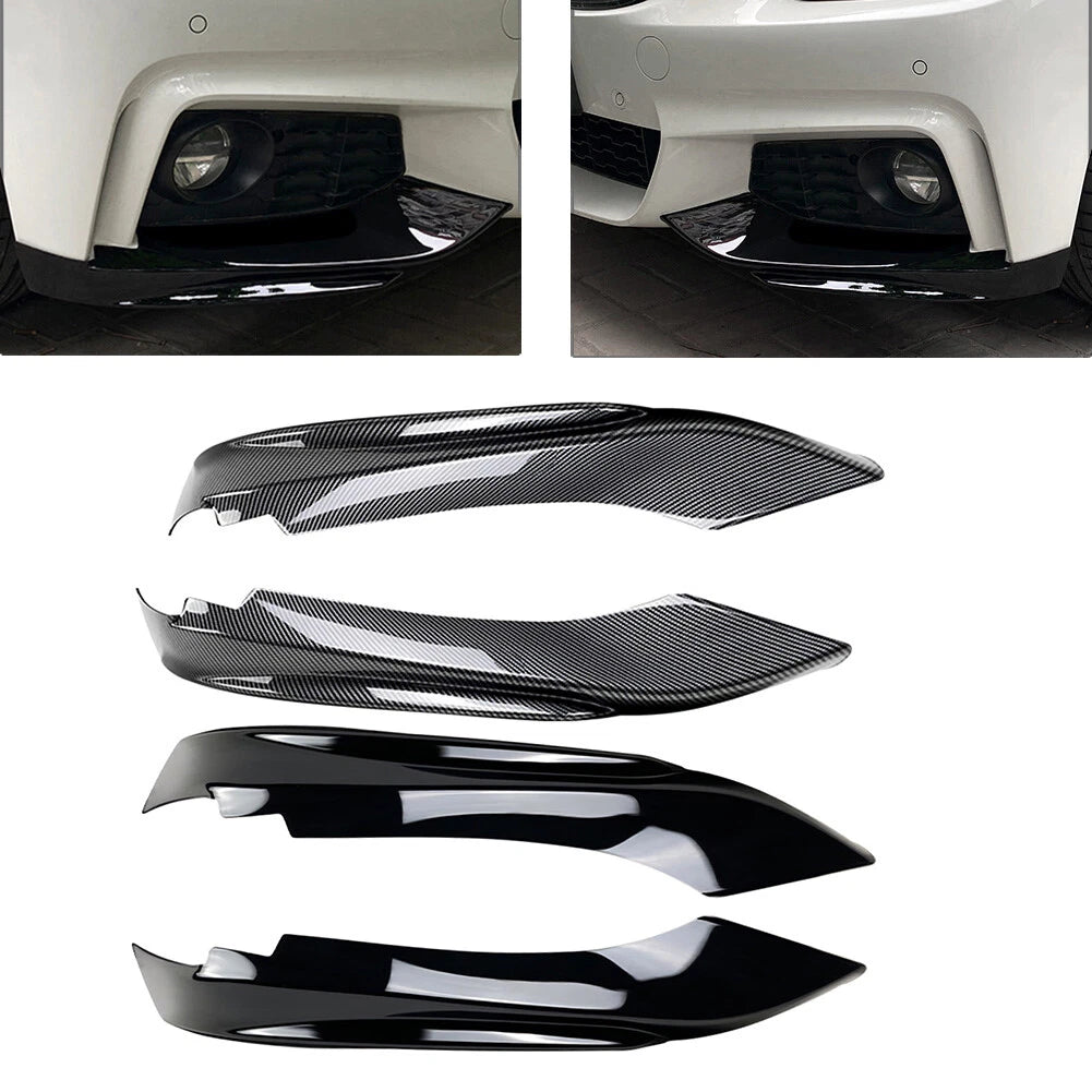 Front Bumper Lip Splitter Side Air Vent Cover for BMW 4 Series (2014–2020)