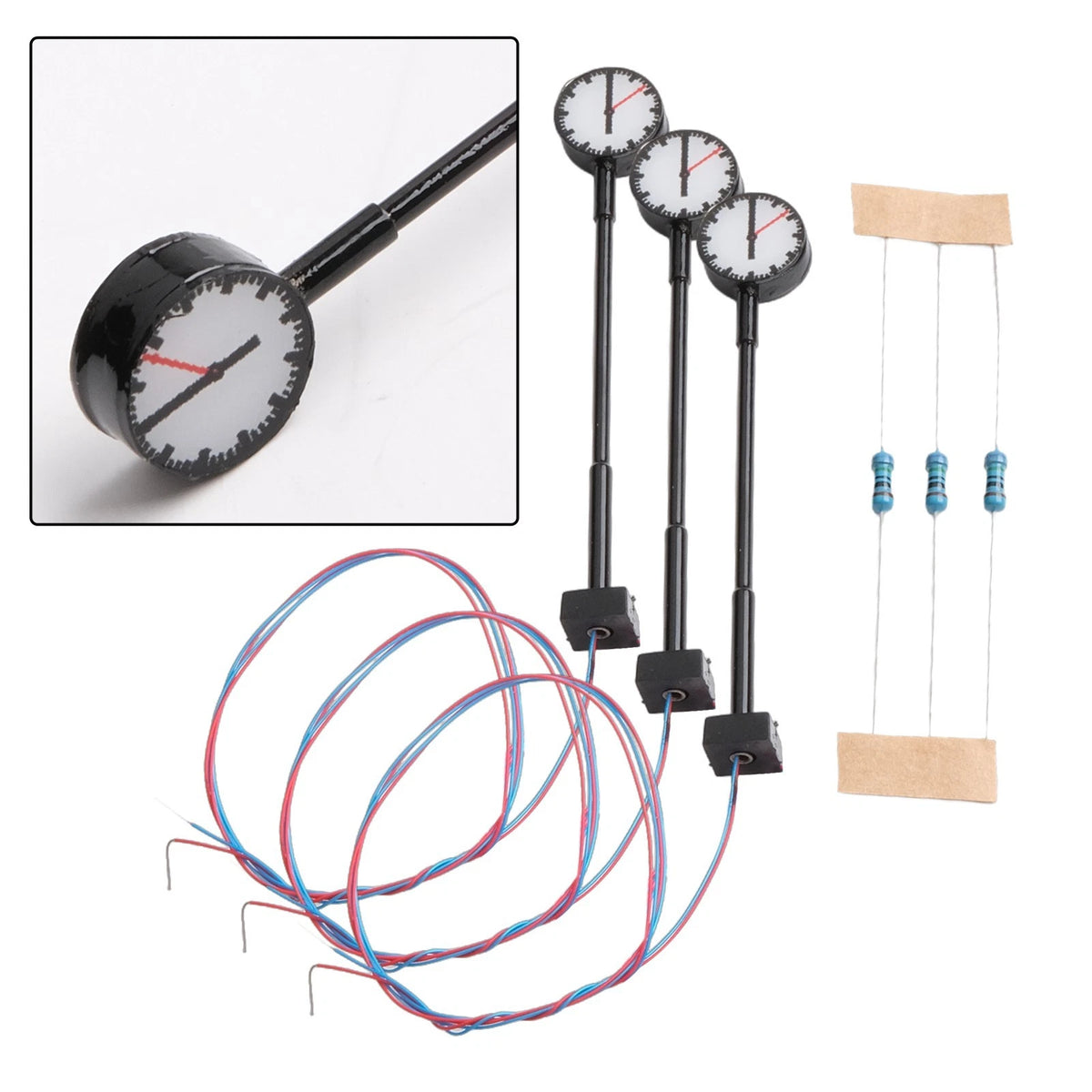 Model Light Platform Clock Lamp Kit for Model Railway