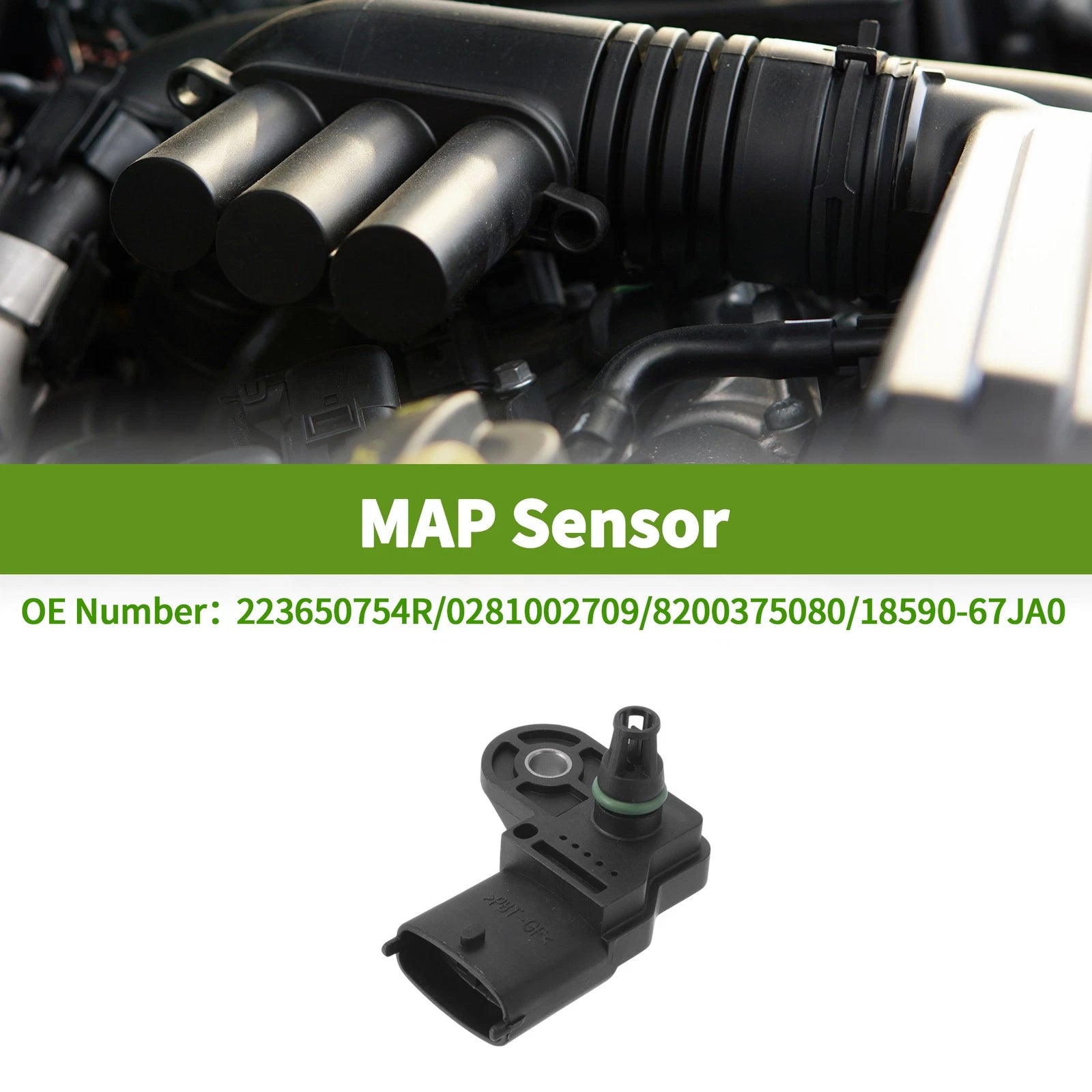 MAP Sensor No.223650754R for Renault Megane II Saloon (2003–2010)