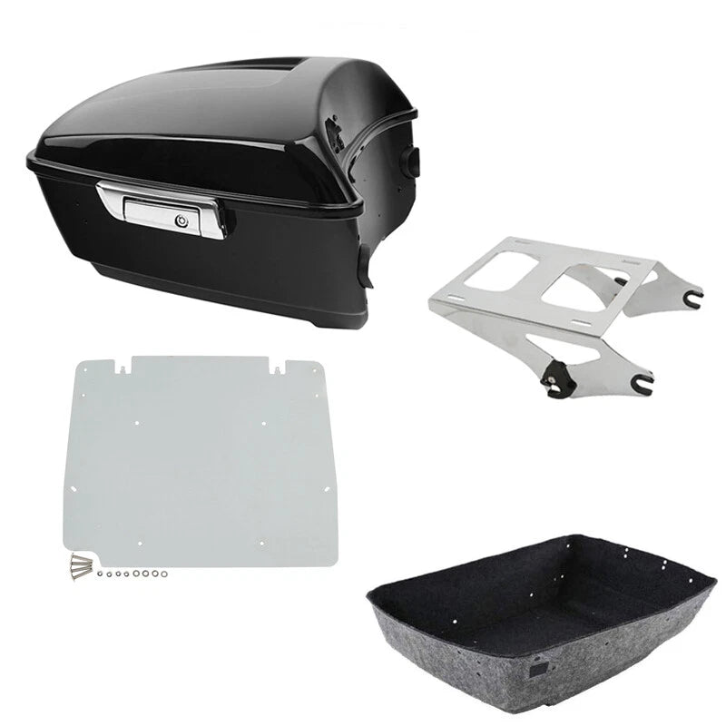 King Trunk Mount Base Plate for Harley Touring CVO Road Street Glide (2014–2026)