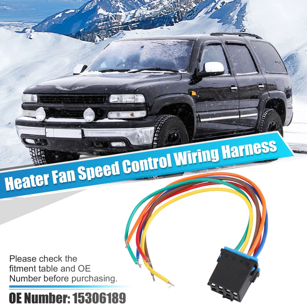 Cabin Heater Climate Fan Control Wiring for Chevy Tahoe (2015–2020)