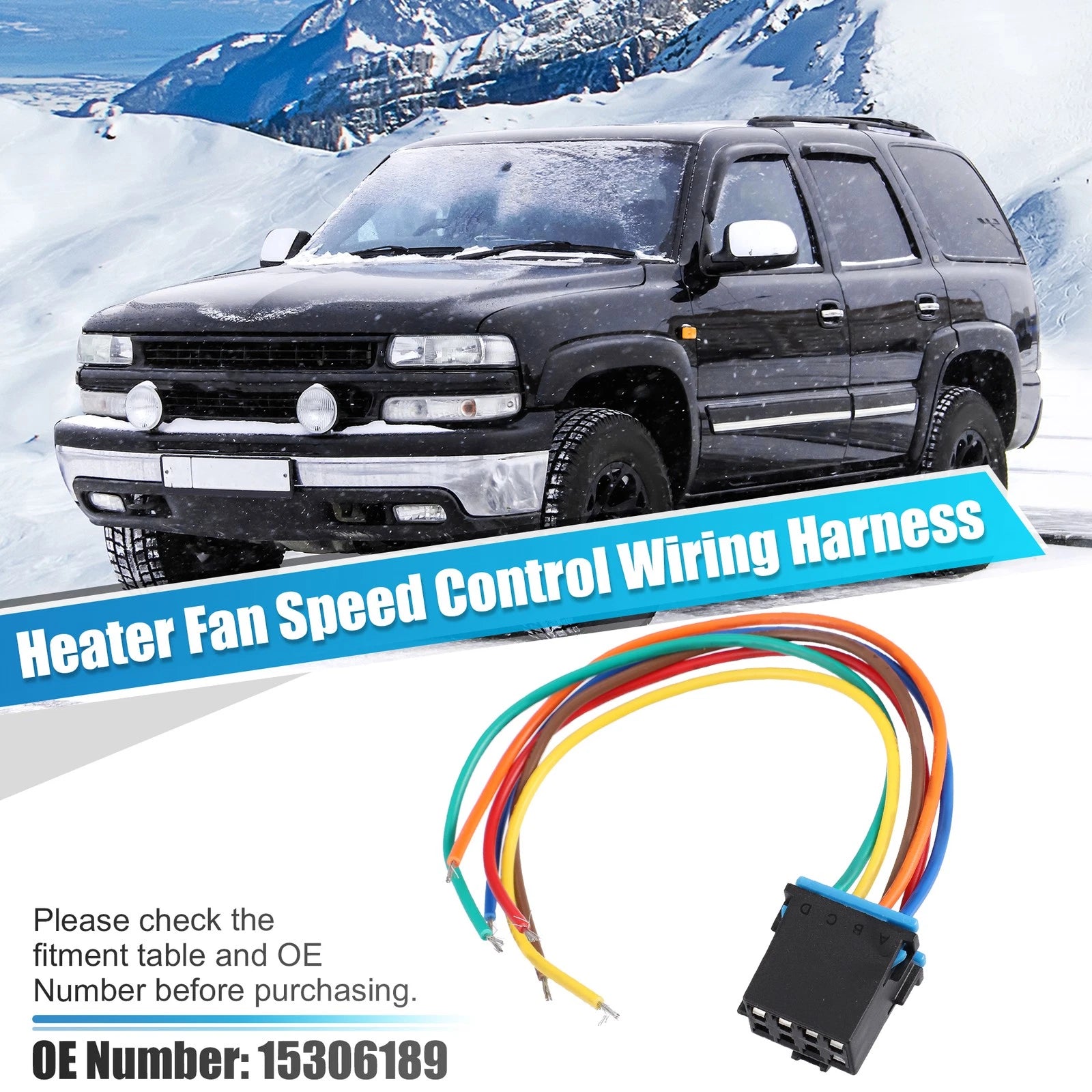 Cabin Heater Climate Fan Control Wiring for Chevy Tahoe (2015–2020)