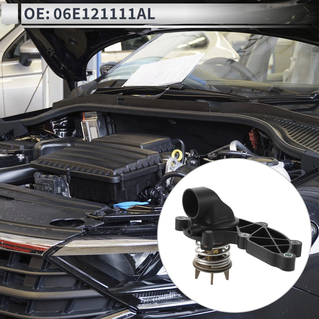 Engine Coolant Thermostat Housing Assembly for Audi A4 A5 A6 Q7 3.0T (2010–2020)