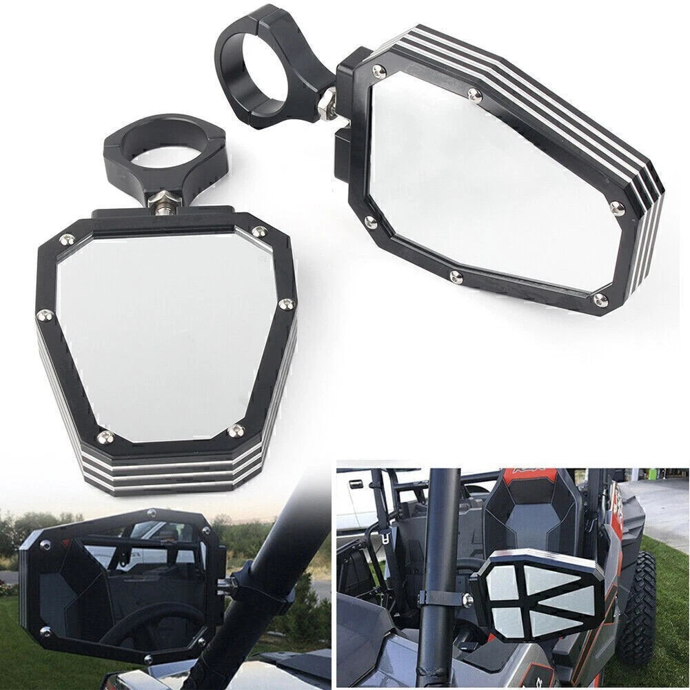 1.75" Handle Bar End Rearview Side Mirrors for Polaris RZR 1000 XP (2014–2023)