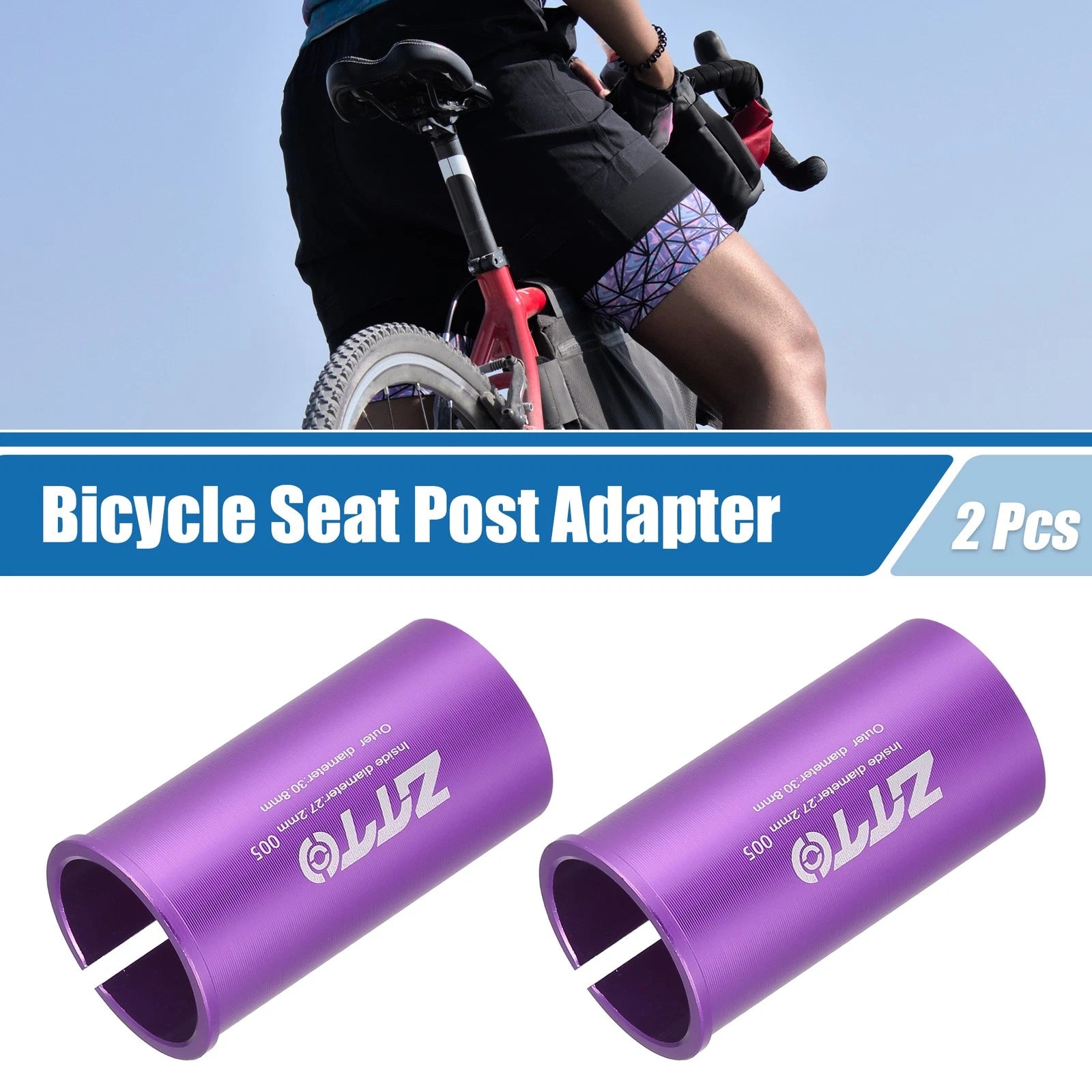 Seatpost Shim Adapter for Bicycle 27.2mm ID 30.8mm OD (2005–2015)