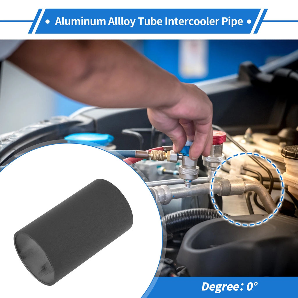 Intercooler Pipe 1.77" OD 3" Length Black for Universal Applications