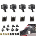 4X Saddlebag Lock Mounting Theft Deterrent Bolt Screw For Harley FLHT FLHTCU