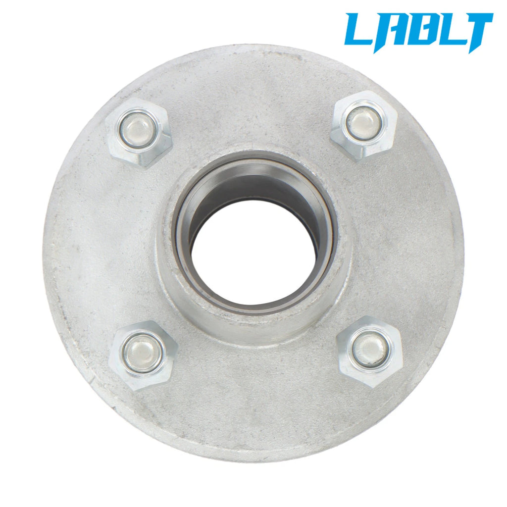 Trailer Hub for 2000 lbs Axles (1-1/16" Spindle, 4 Bolt)
