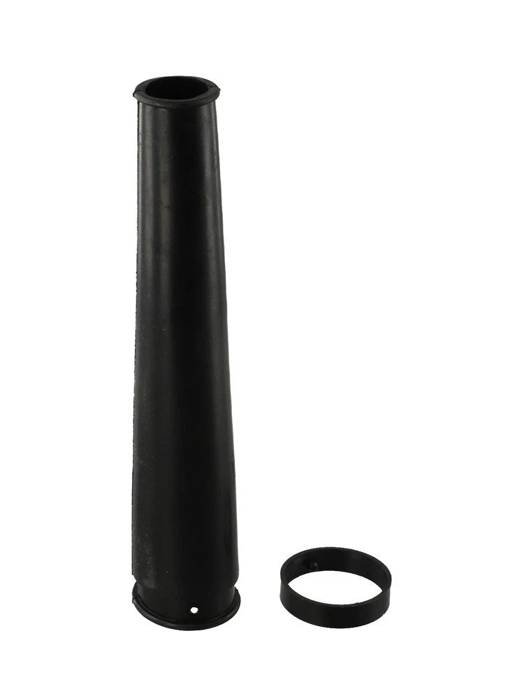 Quick Attach Black Short Suction Nozzle for Blower Vacuums (Compatible)