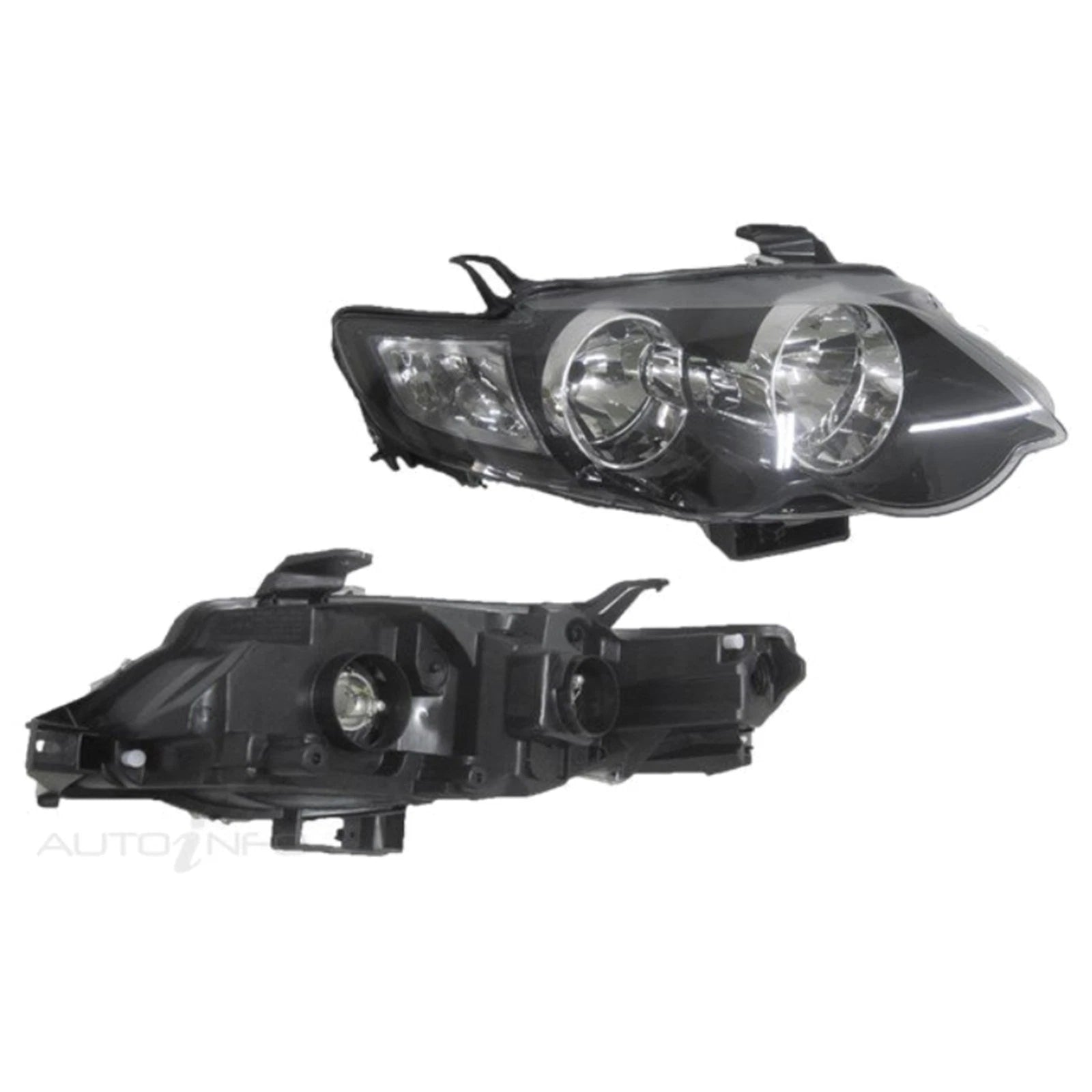 Set of 2 Front Headlight Assemblies for Ford Falcon FG (2008–2014)