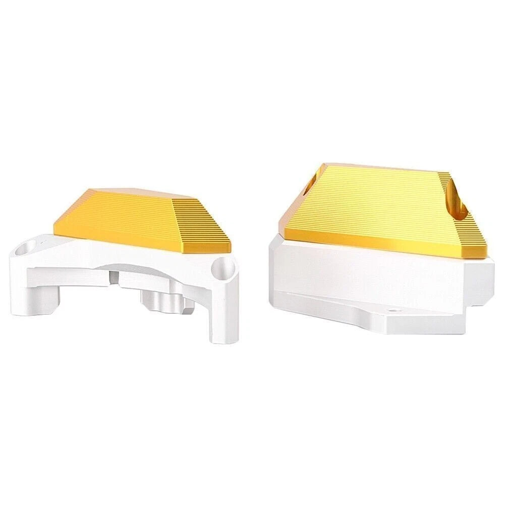 1 Pair Gold Frame Slider Pad Engine Crash Protector for Yamaha R25 R3 (2015–2016)