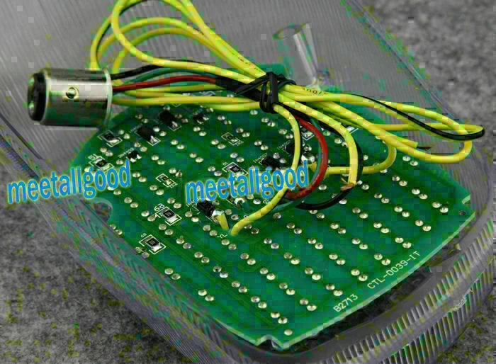 Integrated LED Turn Signals Tail Light for Honda Shadow Ace 750 & Sabre Aero