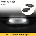 2 Pack License Plate Light Bulb for Chevrolet Silverado (2014–2020)