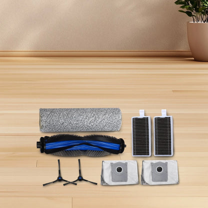Main Brush Dust Collection and Filter Accessory Set for Ecovacs X8 Pro