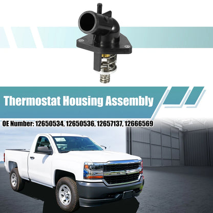 Engine Coolant Thermostat Housing Assembly for Chevrolet Silverado 1500 (2014–2018)