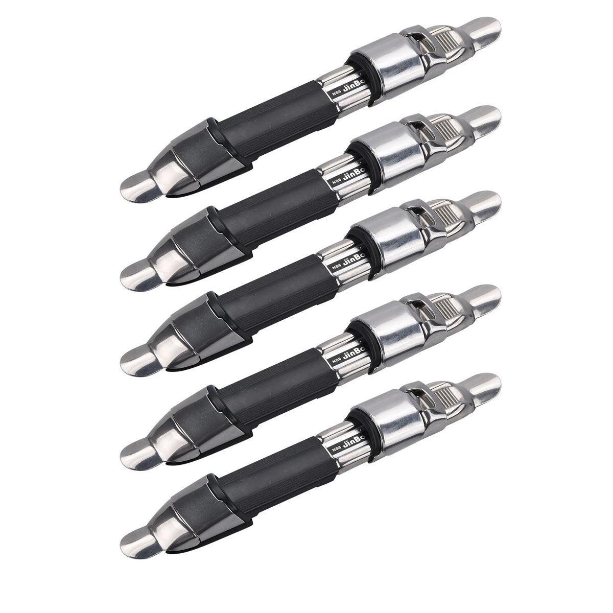 5 Pcs Stainless Steel Adjustable Fishing Rod Reel Seats