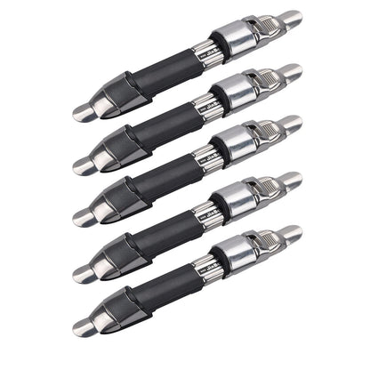 5 Pcs Stainless Steel Adjustable Fishing Rod Reel Seats