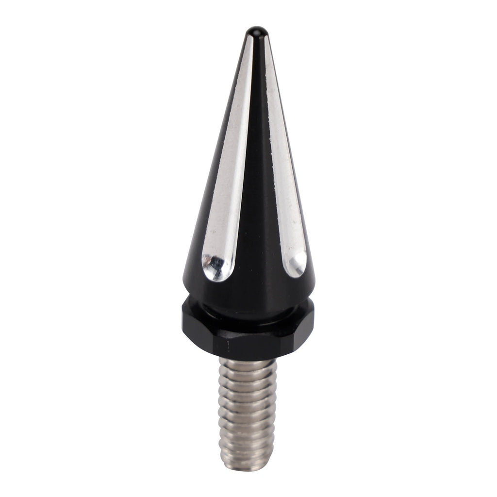 3X Black Spike Windshield Bolts for Street Glide Electra Glide Touring (2014–2024)