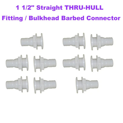1 1/2" Straight Thru-Hull Fitting for Boats (Universal)