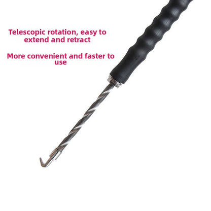 Wire Binding Hook for Construction Semi-automatic Design Soft Rubber Grip