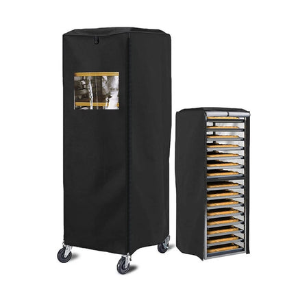 420D Waterproof Bread Rack Cover with Ventilation Window and Zipper
