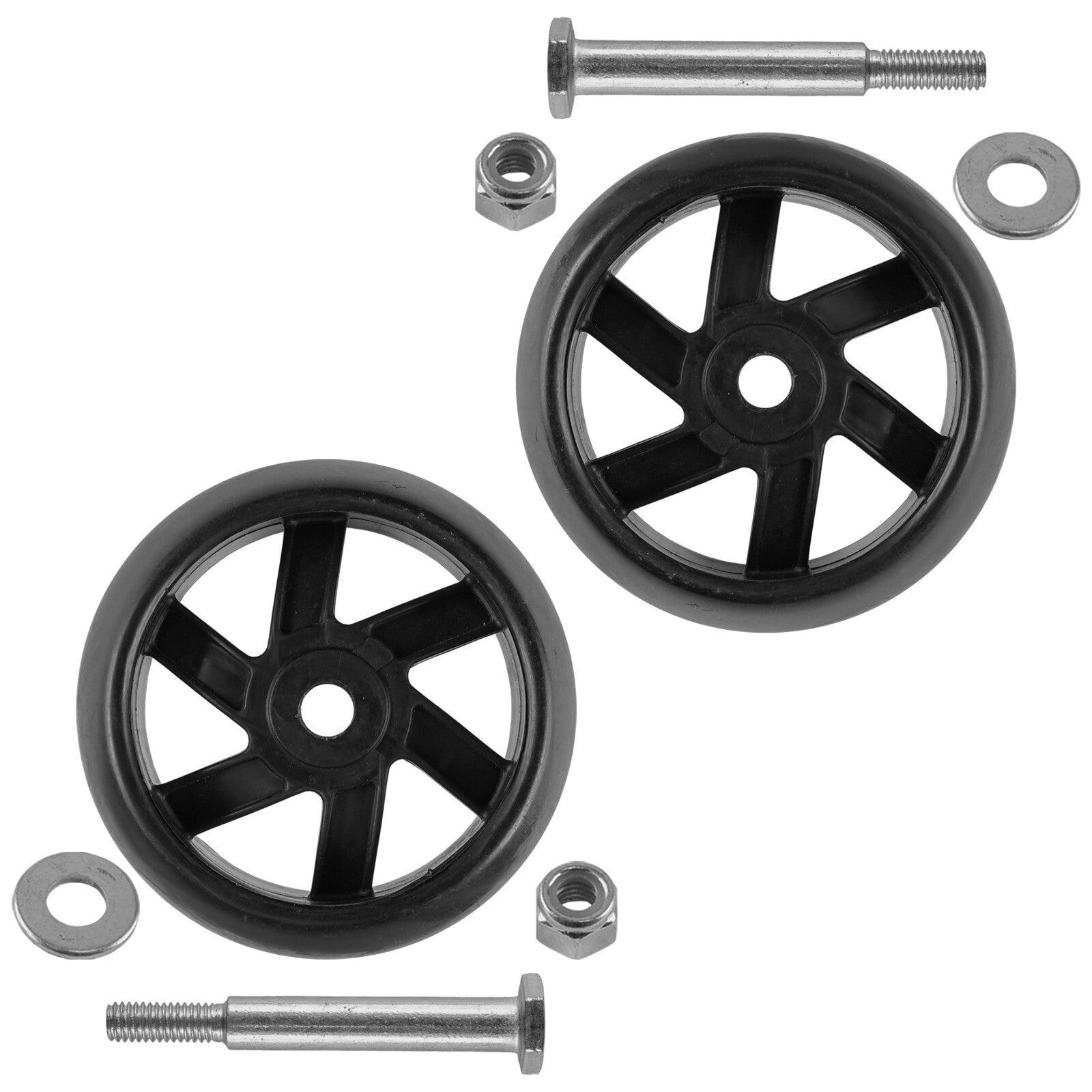 Mower Deck Wheel Assembly with Bolt for Poulan PB20VA48 PB23H48 (48")