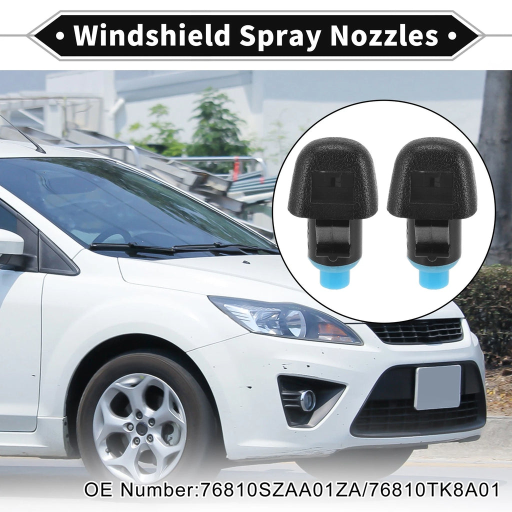 2 Pcs Front Windshield Washer Nozzle Replacement for Honda Odyssey (2011–2017)